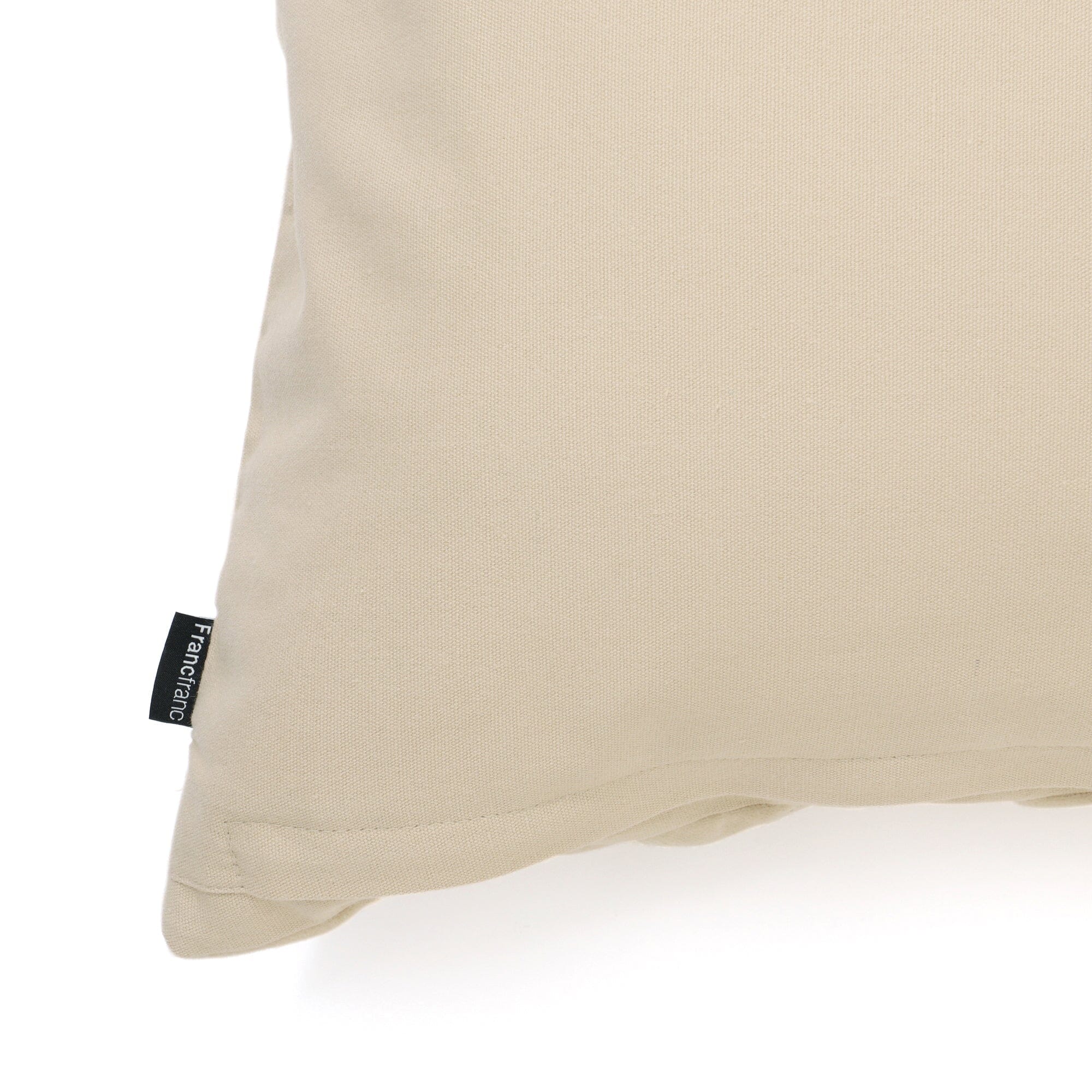 Emb Flower C Cushion Cover 450 X 450 Beige