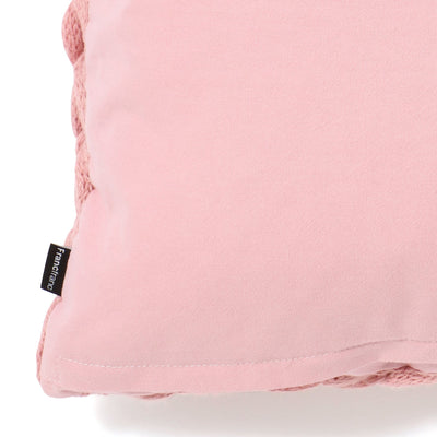 Chunky Knit Cushion Cover 450 X 450 Pink