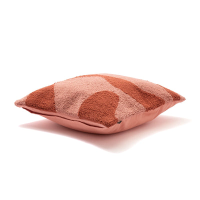 Tuft Drawing Cushion Cover 450 x 450 Orange