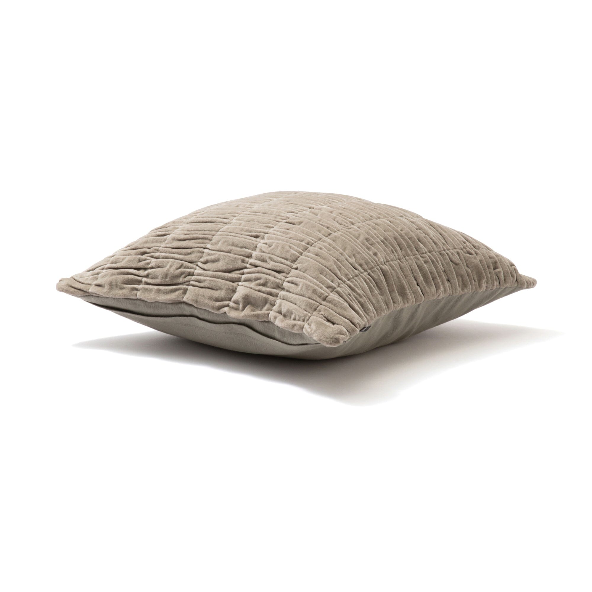 Velvet Gather Cushion cover 450 x 450 Green