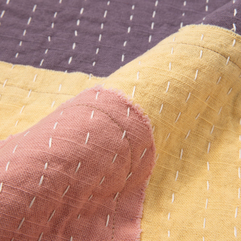 Drawing Applique Cushion Cover 450 X 450 Multi