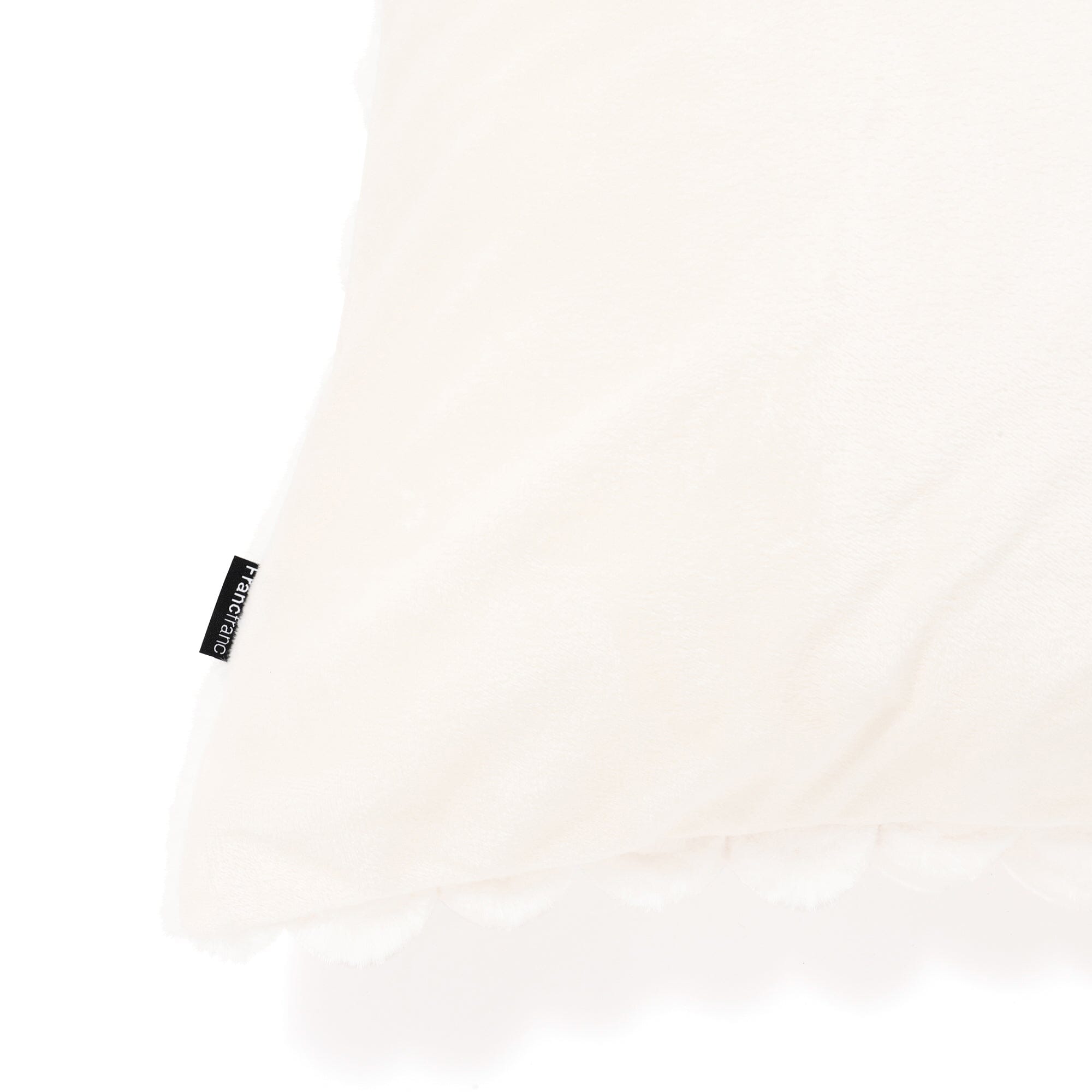 Fur Cushion Cover 450X450 Ivory