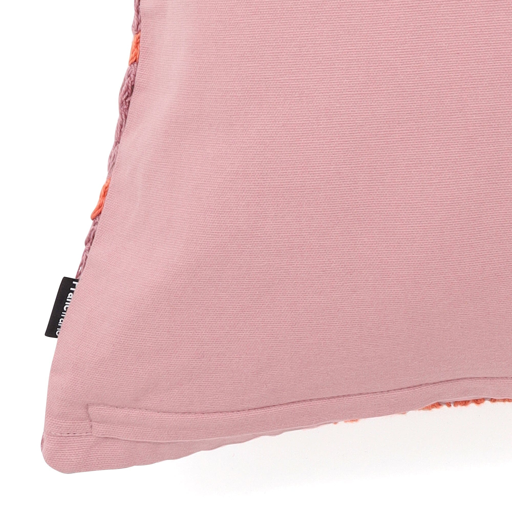 Border Crochet Cushion Cover 450 X 450 Purple