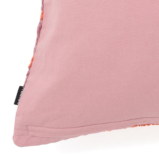 Border Crochet Cushion Cover 450 X 450 Purple