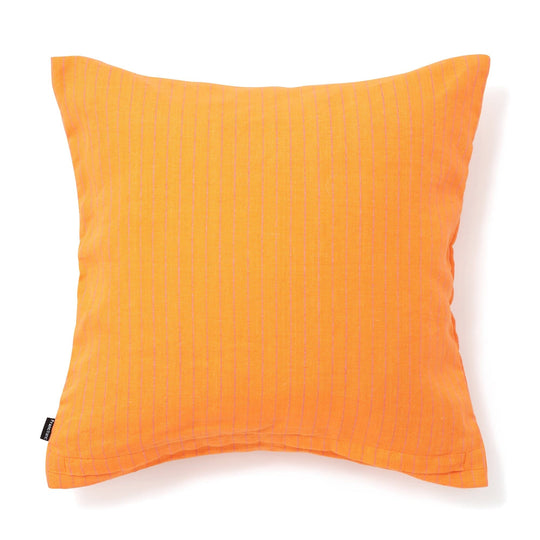 Linen Line Cushion Cover 450 X 450 Orange