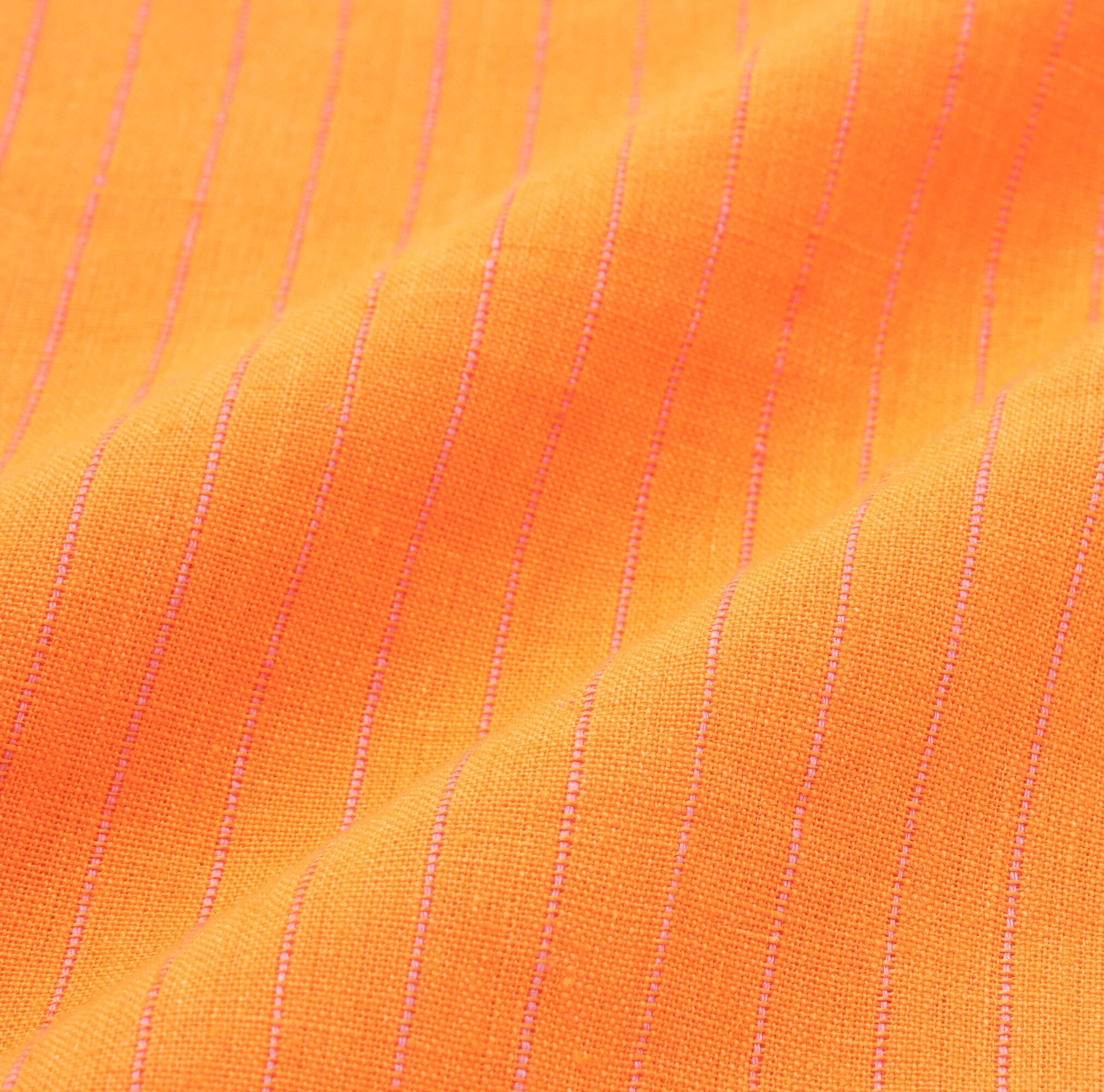 Linen Line Cushion Cover 450 X 450 Orange
