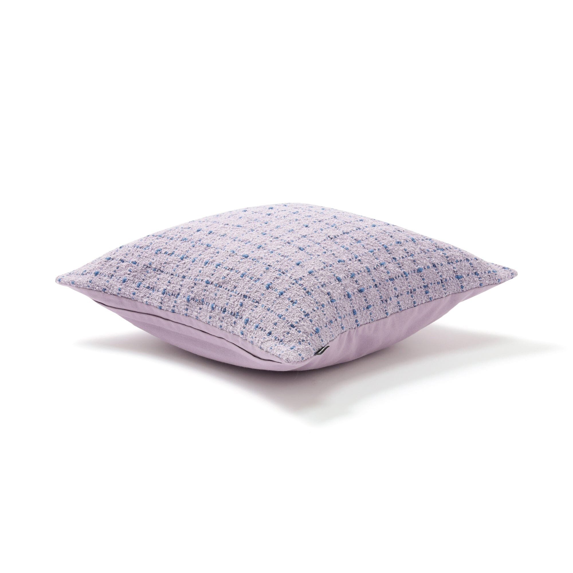 Weave Check Cushion Cover 450 X 450  Purple X Blue