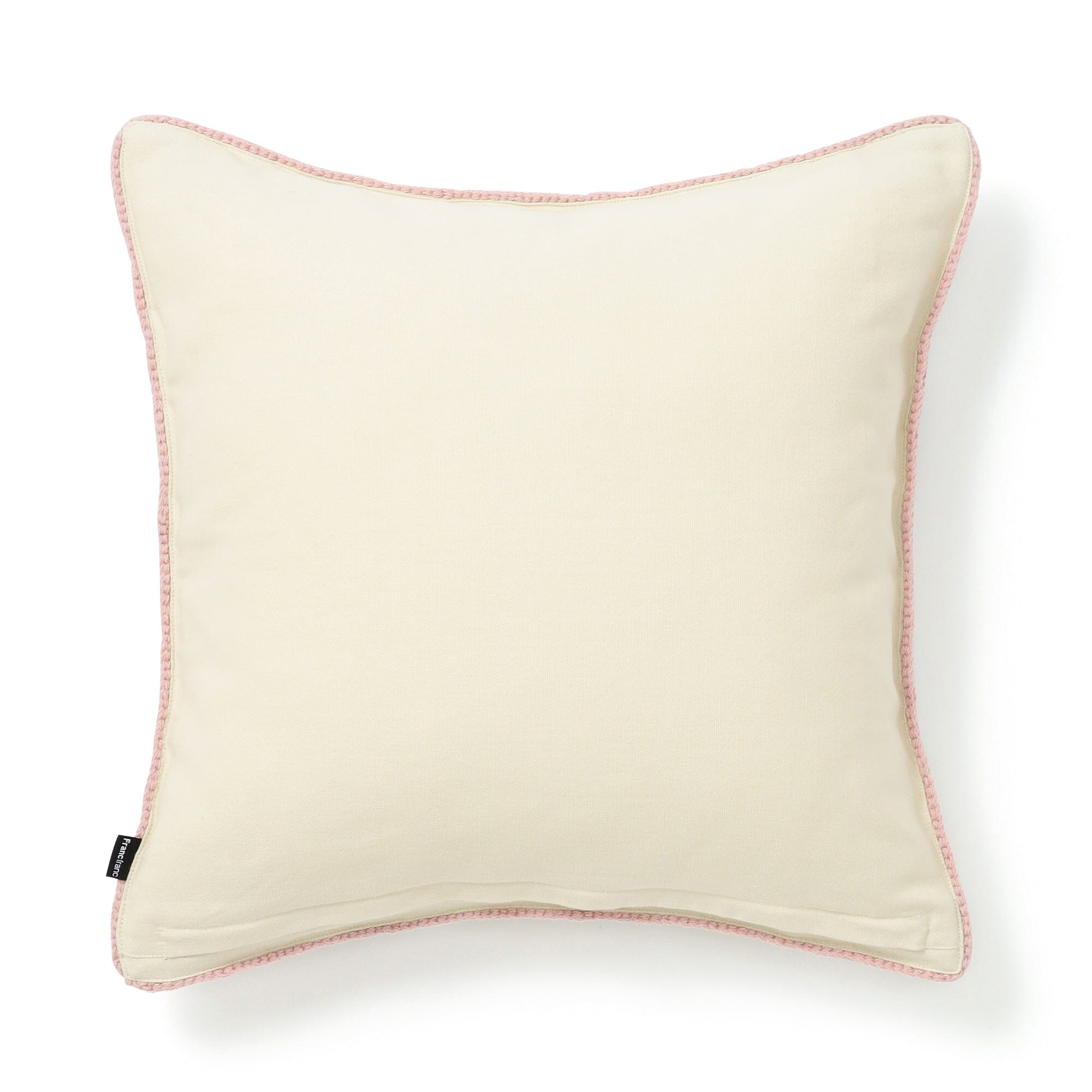 Square Crochet Cushion Cover 450 X 450  Pink X Light Blue