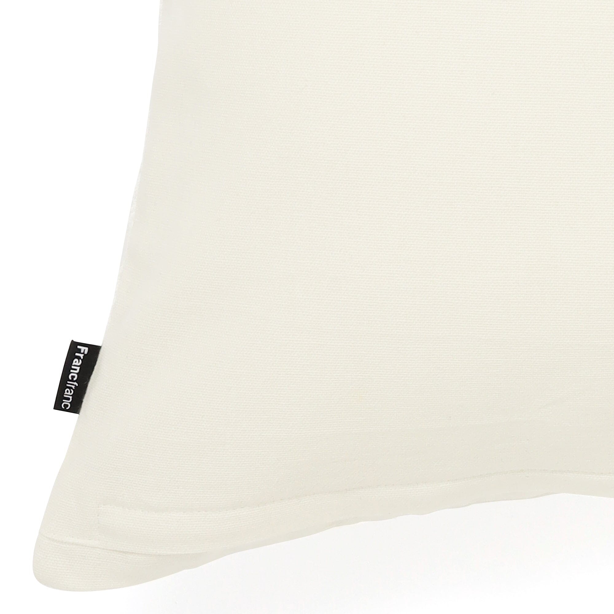 Emb Ornament Cushion Cover 450 X 450  White