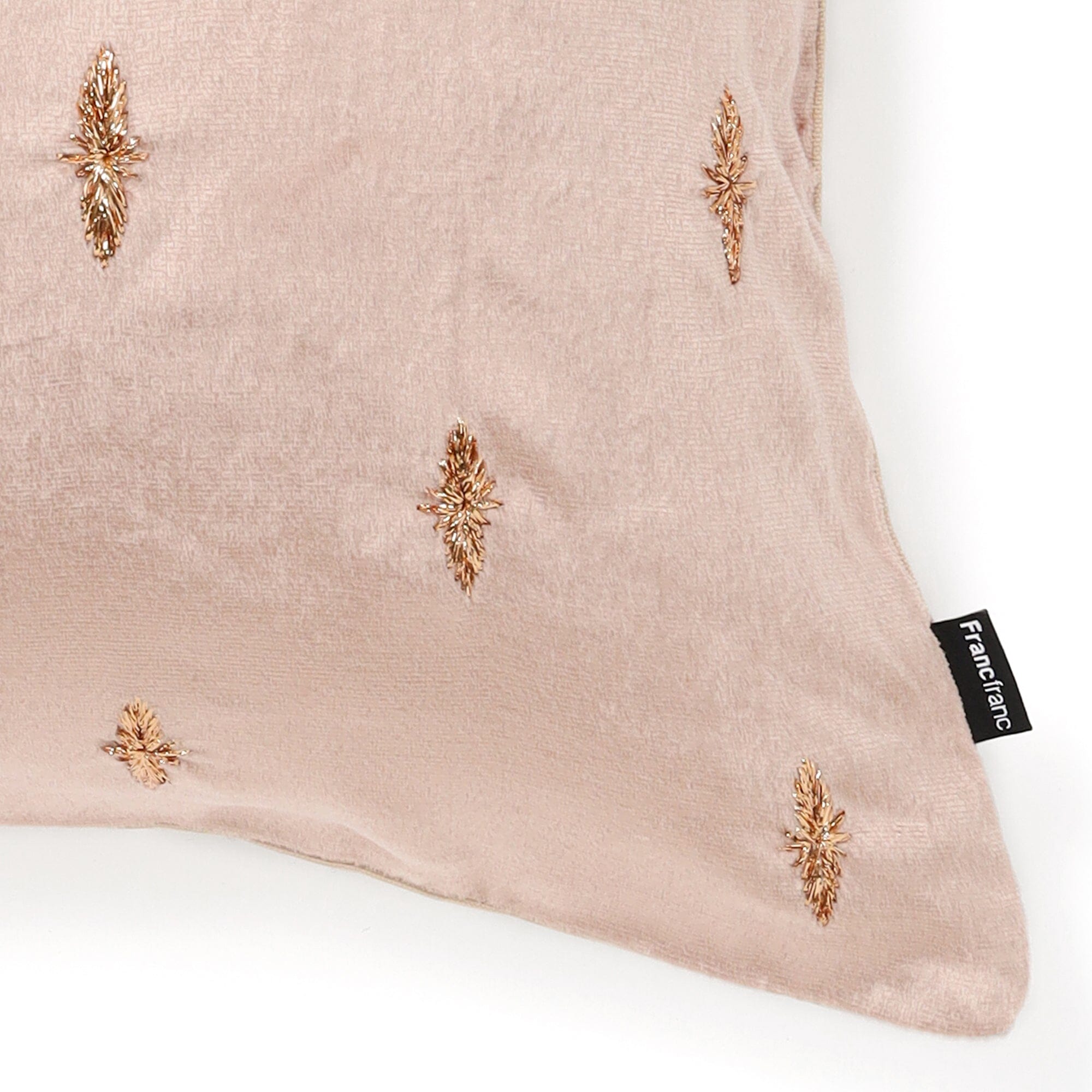 Twinkle Emb Cushion Cover 450 X 450 Light Pink