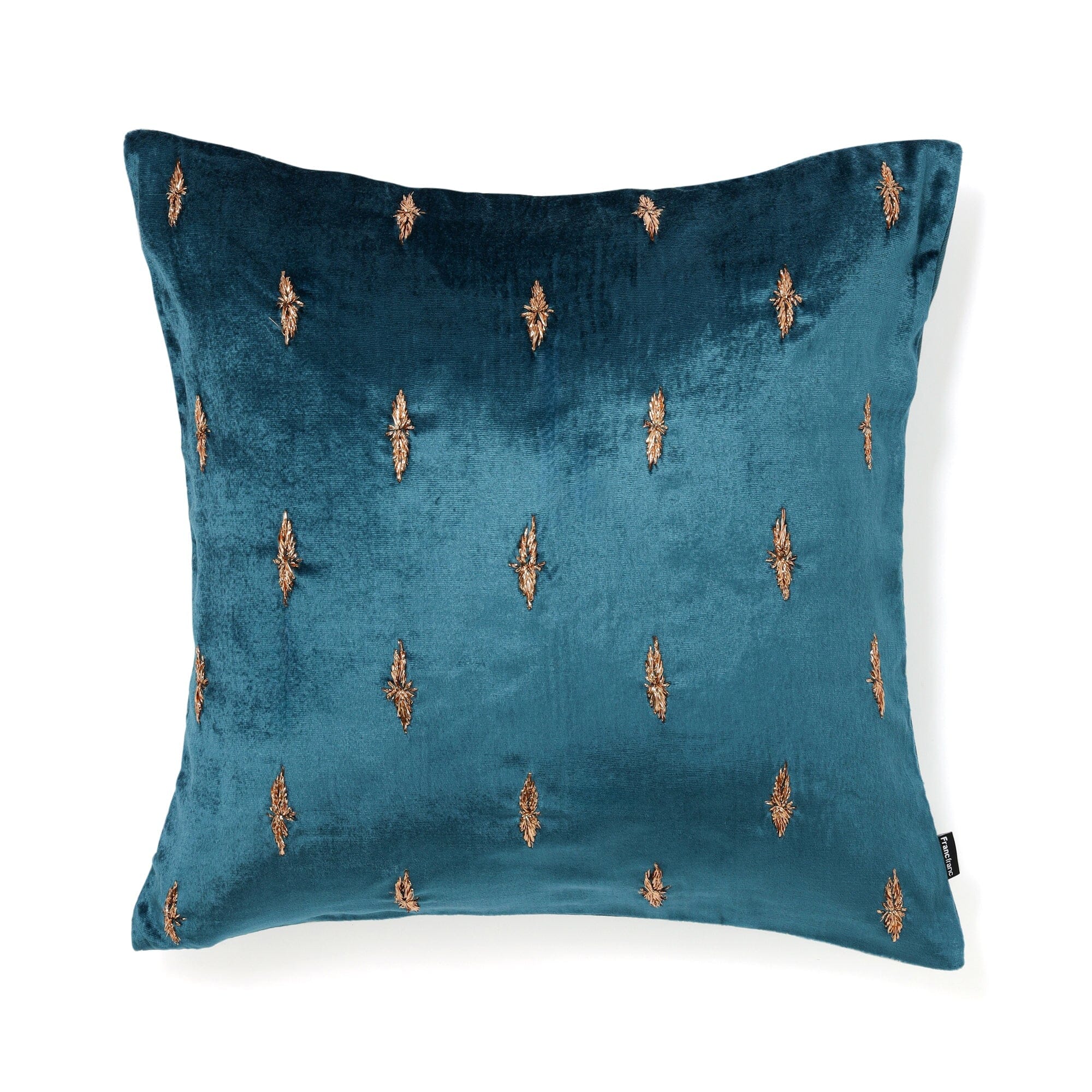 Twinkle Emb Cushion Cover 450 X 450  Navy