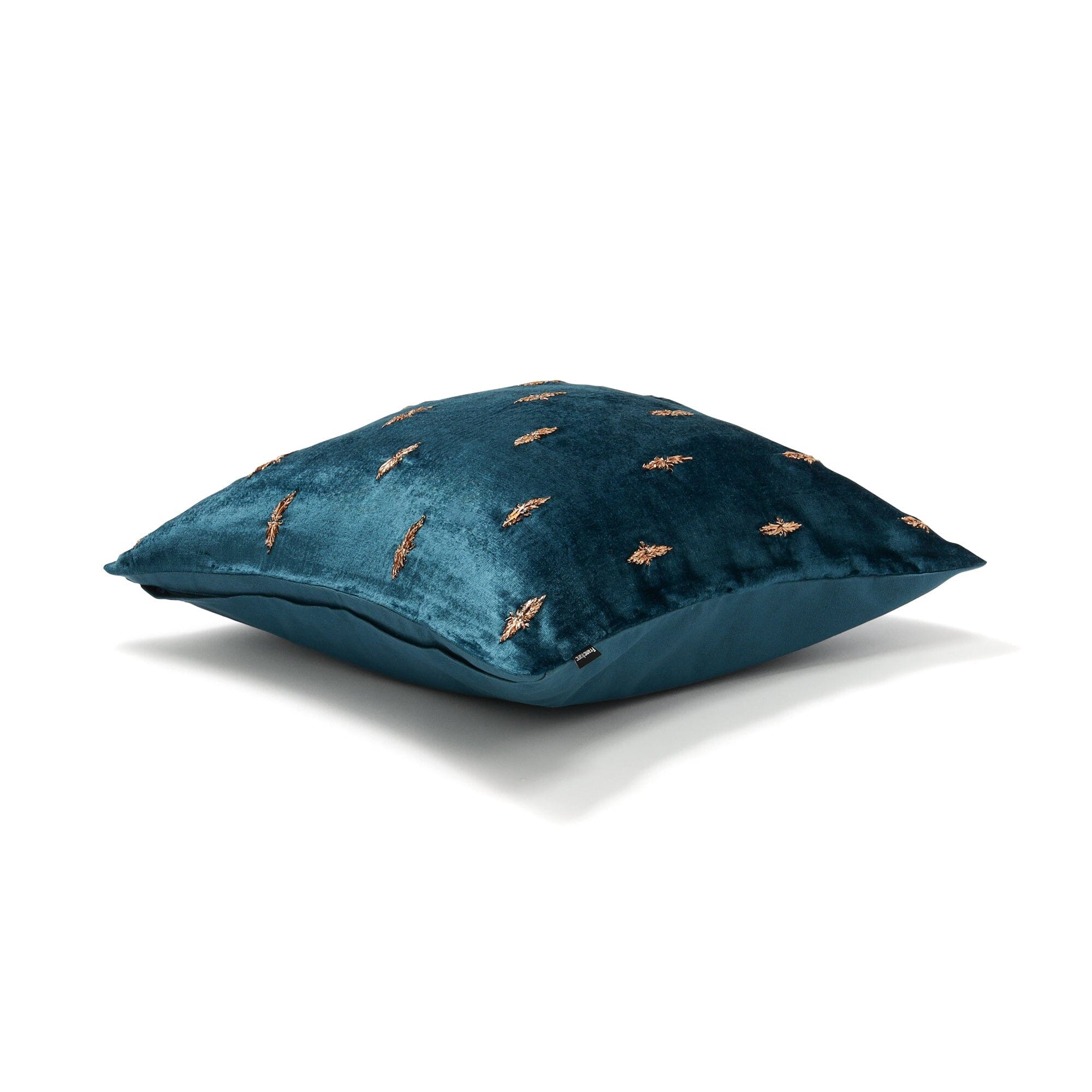Twinkle Emb Cushion Cover 450 X 450  Navy
