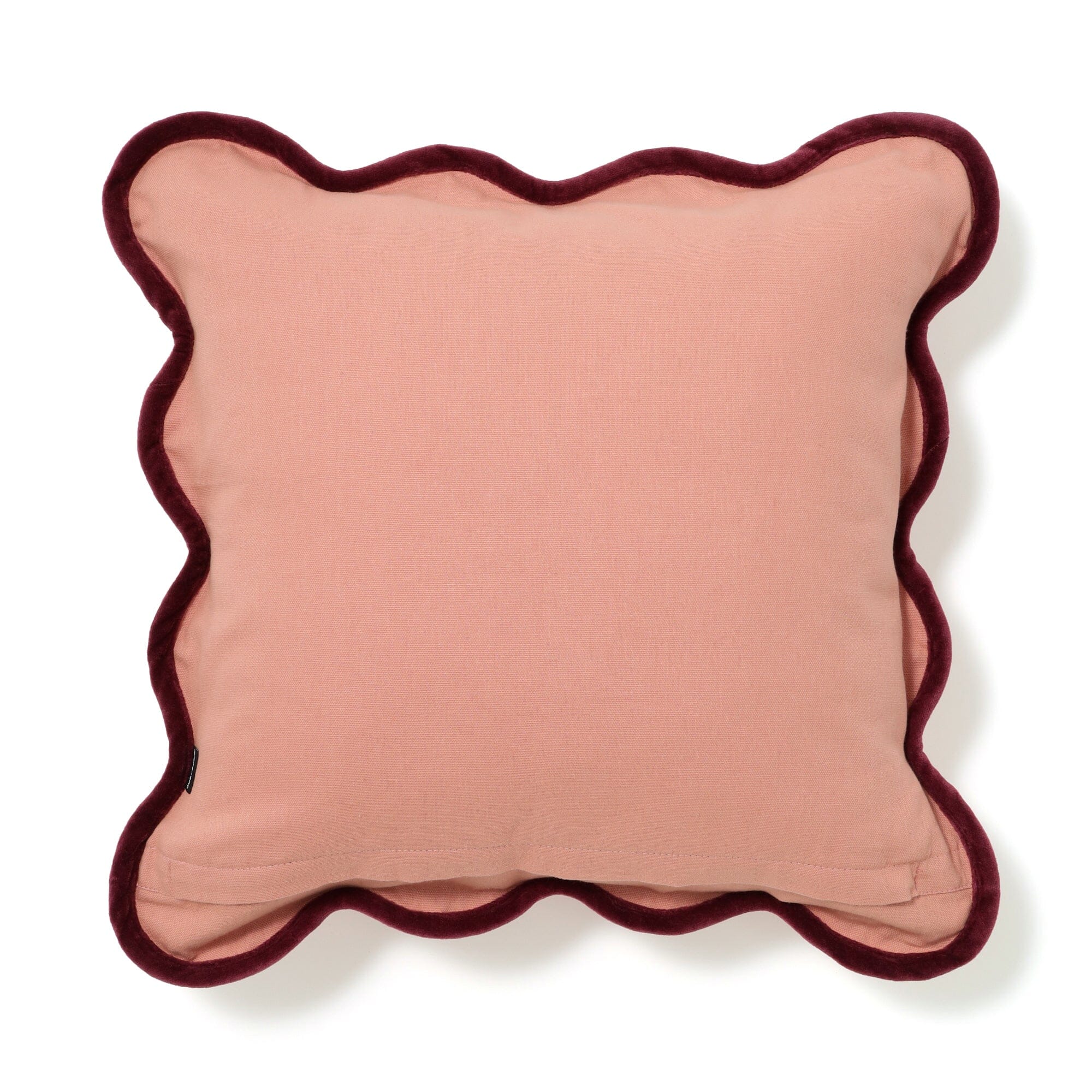 Velvet Wave Cushion Cover 450 X 450  Pink
