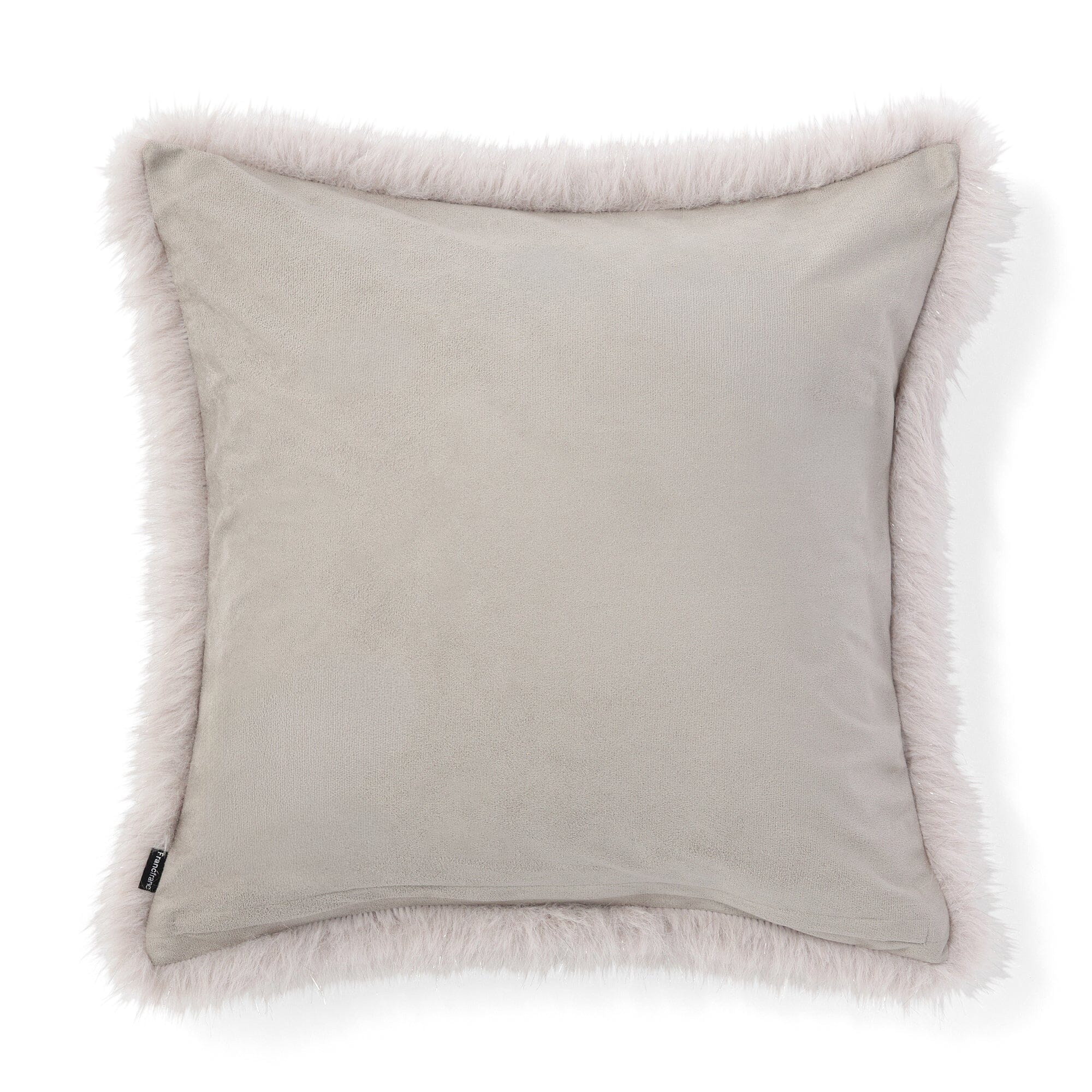Eco Fur Cushion Cover 450 X 450 Light Purple