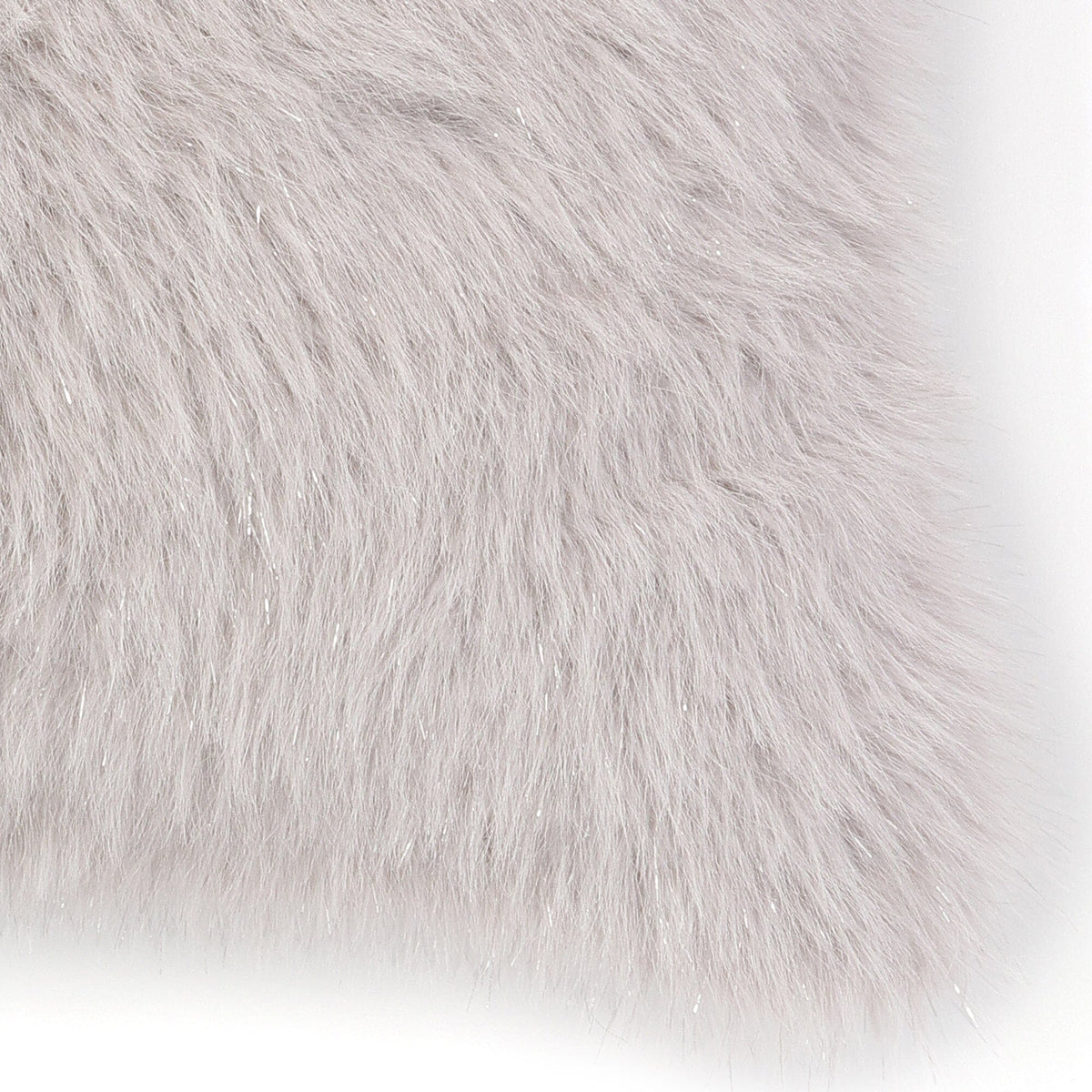 Eco Fur Cushion Cover 450 X 450 Light Purple
