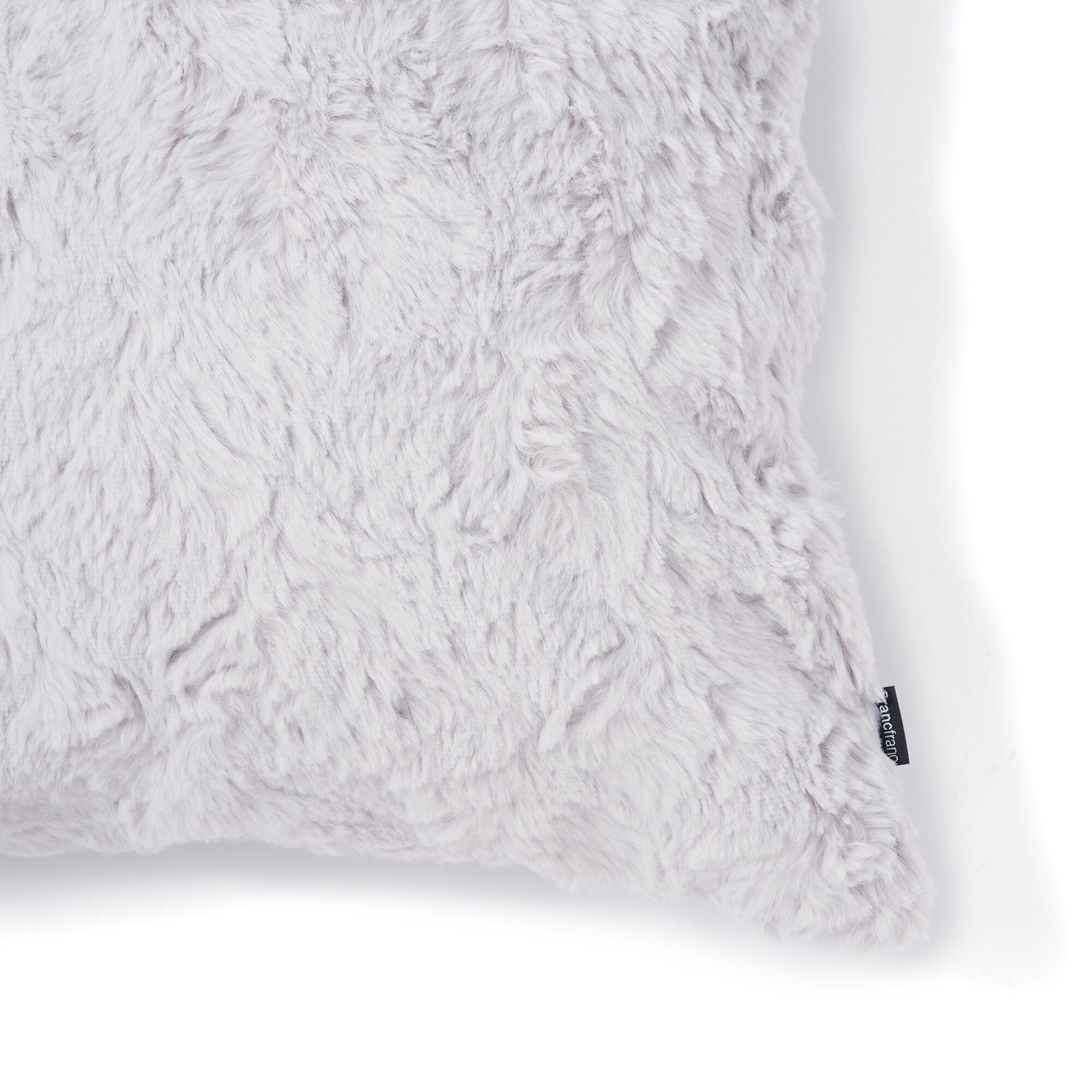 Eco-Fur Cushion Cover 450 X 450 Cm Gray