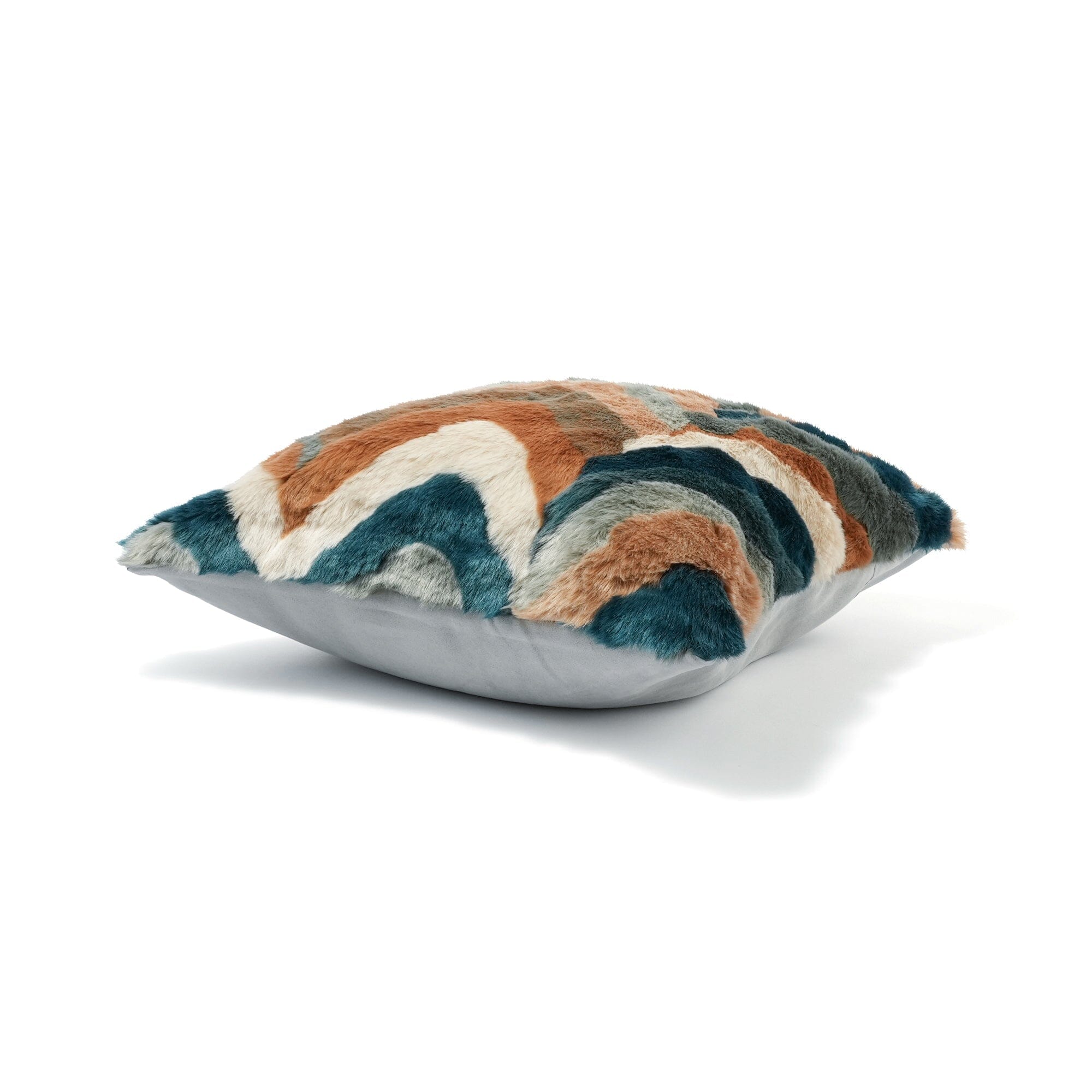 Eco Fur Cushion Cover 450 X 450 Multicolor