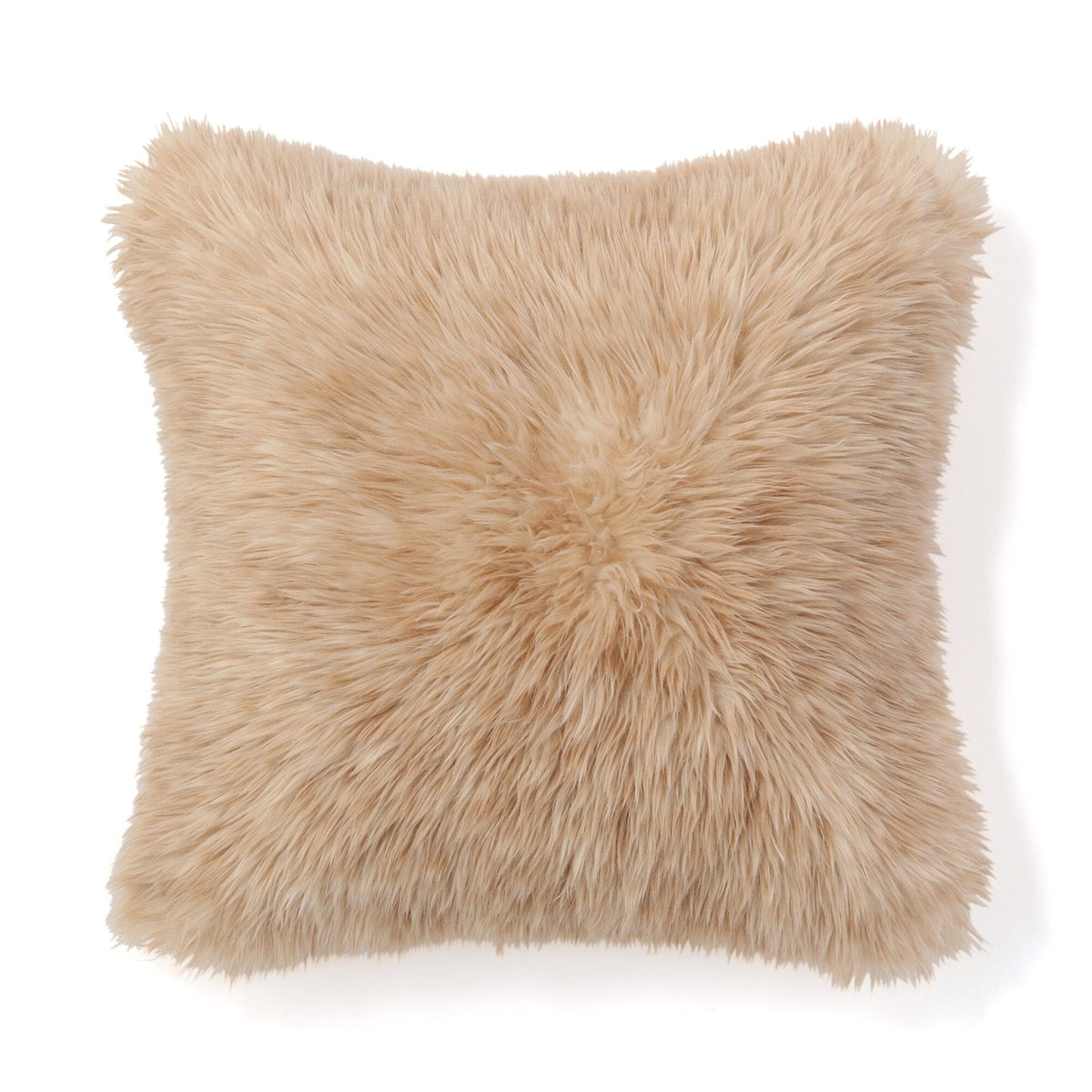 Eco Fur Cushion Cover 450 X 450 Cm Beige