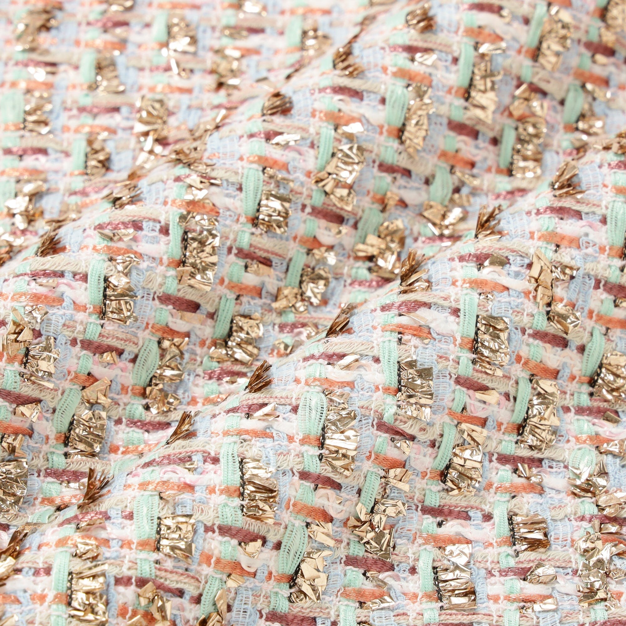 Fancy Tweed Cushion Cover 450 X 450  Multi