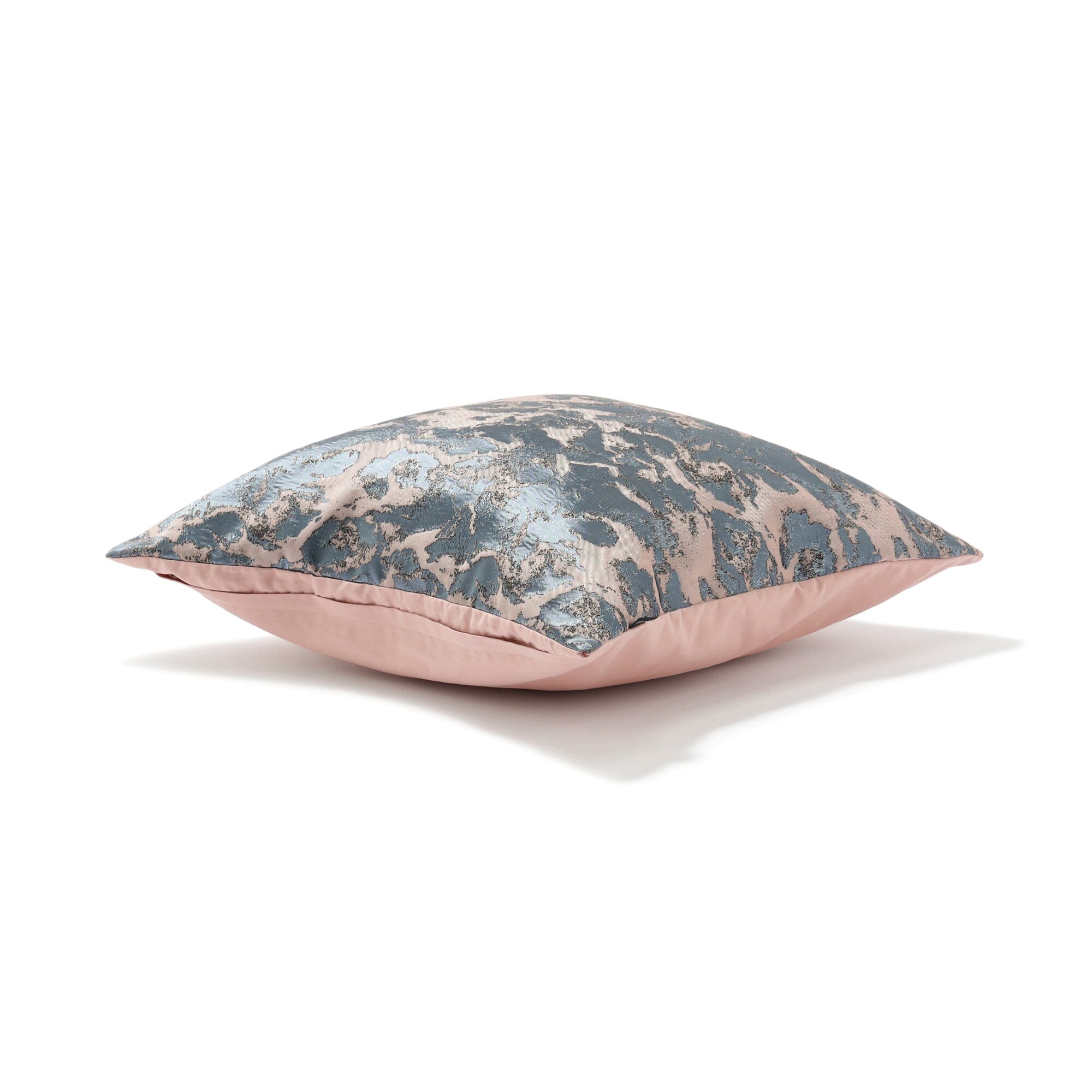 Jq Metallic Cushion Cover 450 X 450  Pink X Blue