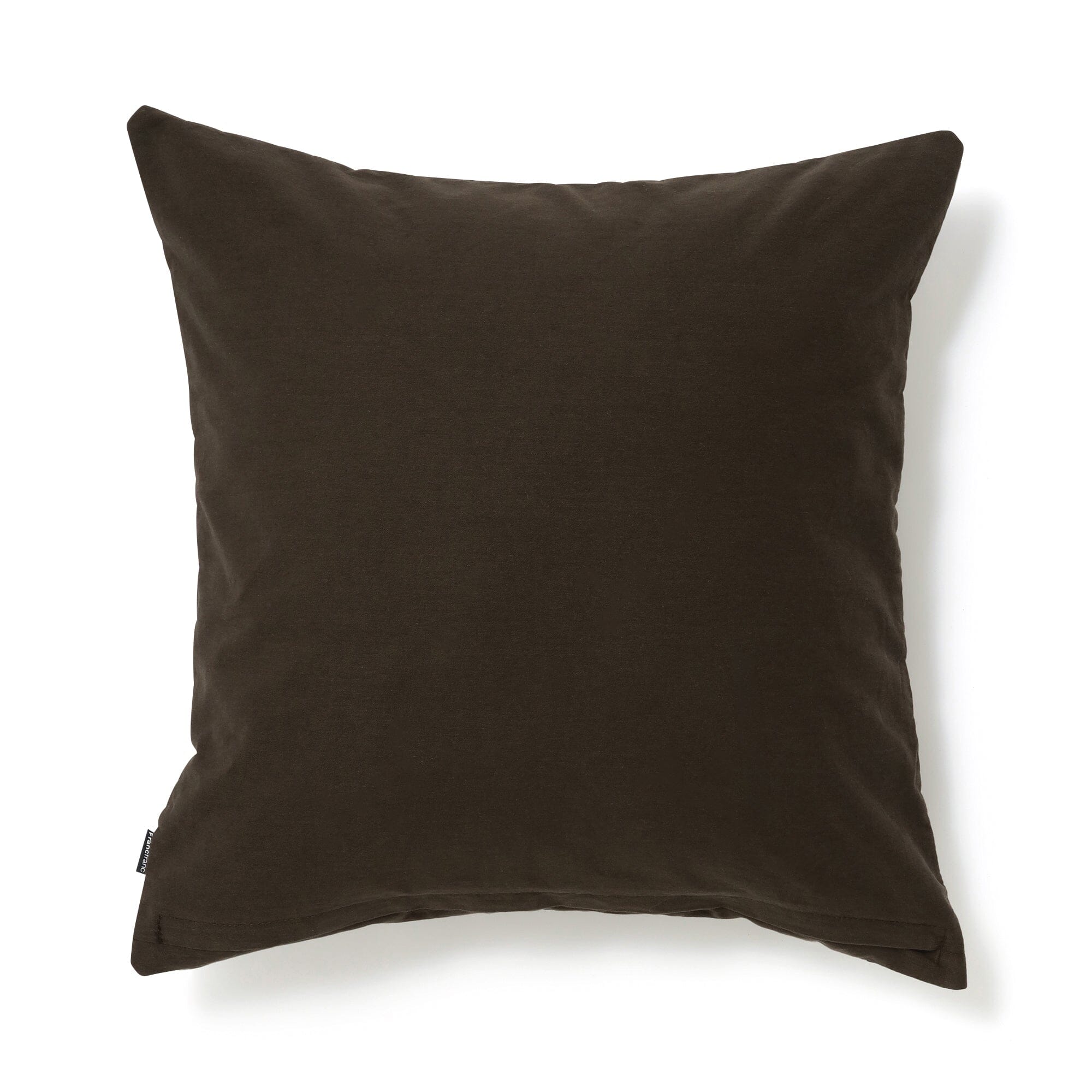 Jq Flower Cushion Cover 450 X 450  Dark Green