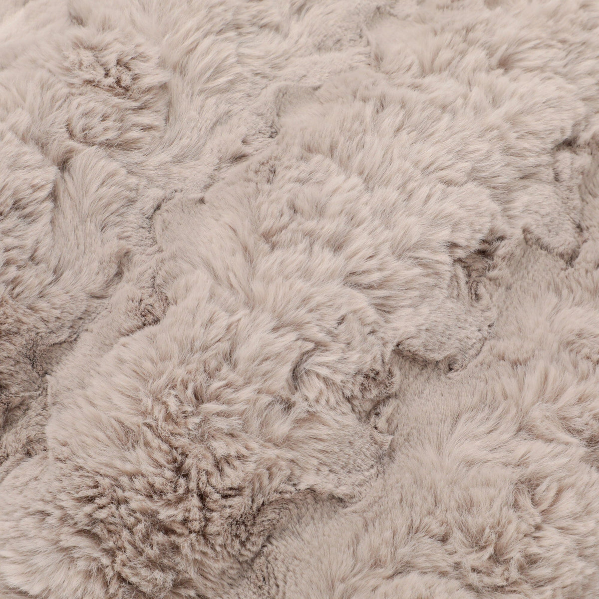 Eco Fur Cushion Cover 450 X 450 Cm Gray
