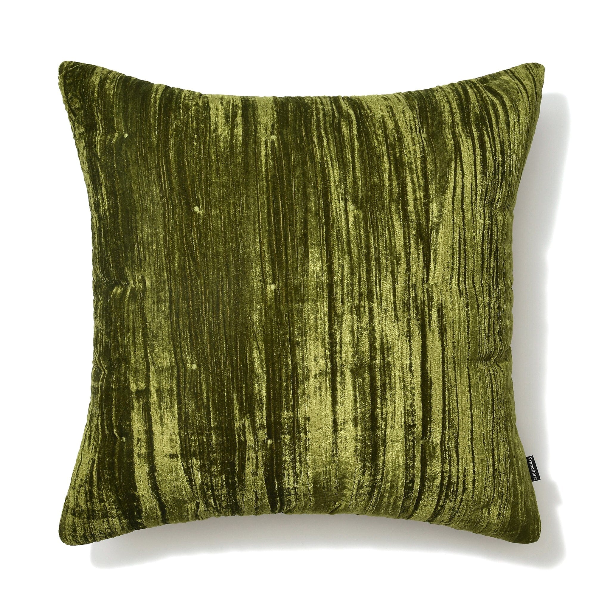 Velvet Dot Cushion Cover 450 X 450  Green