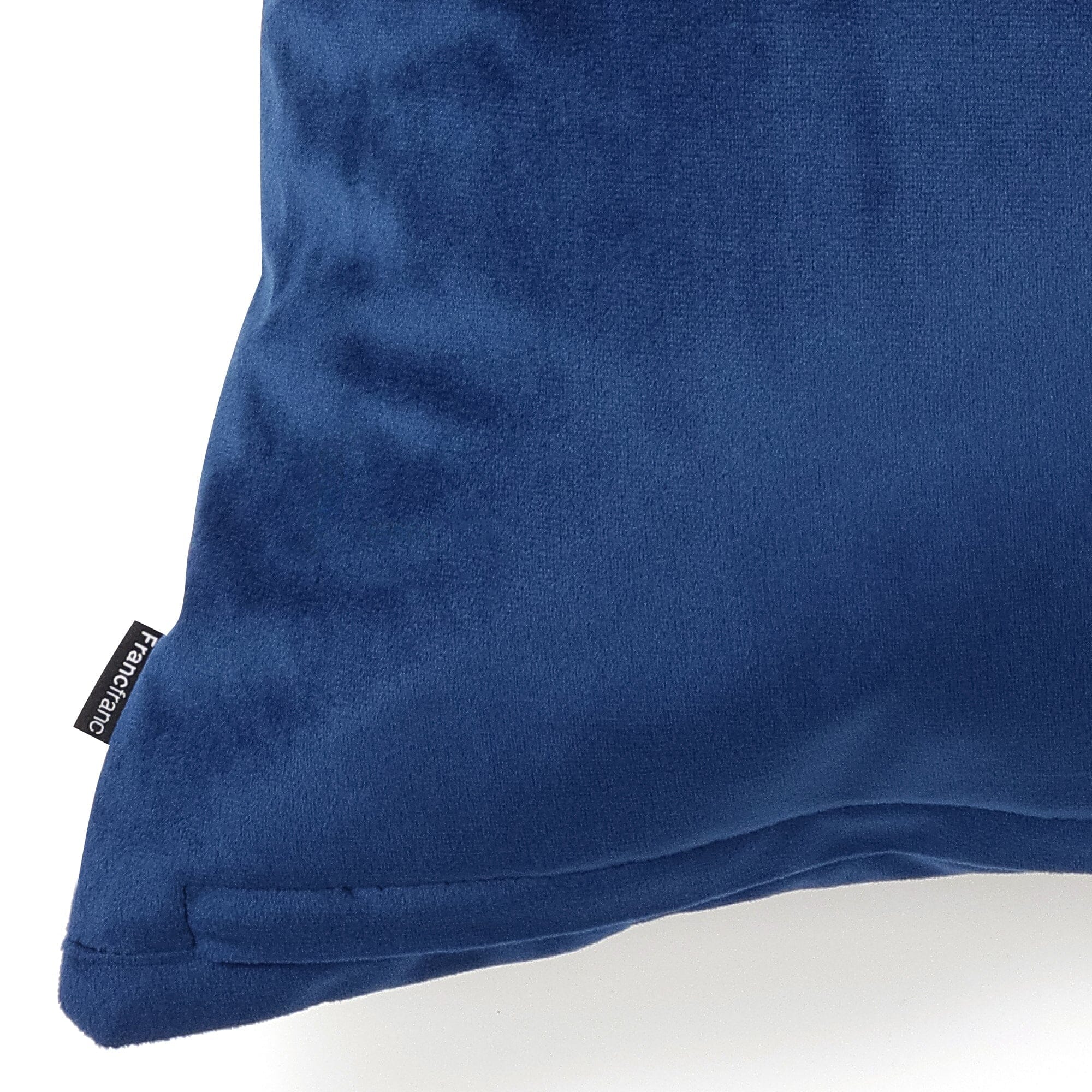 Metallic Print Cushion Cover 450 X 450  Navy X Gold