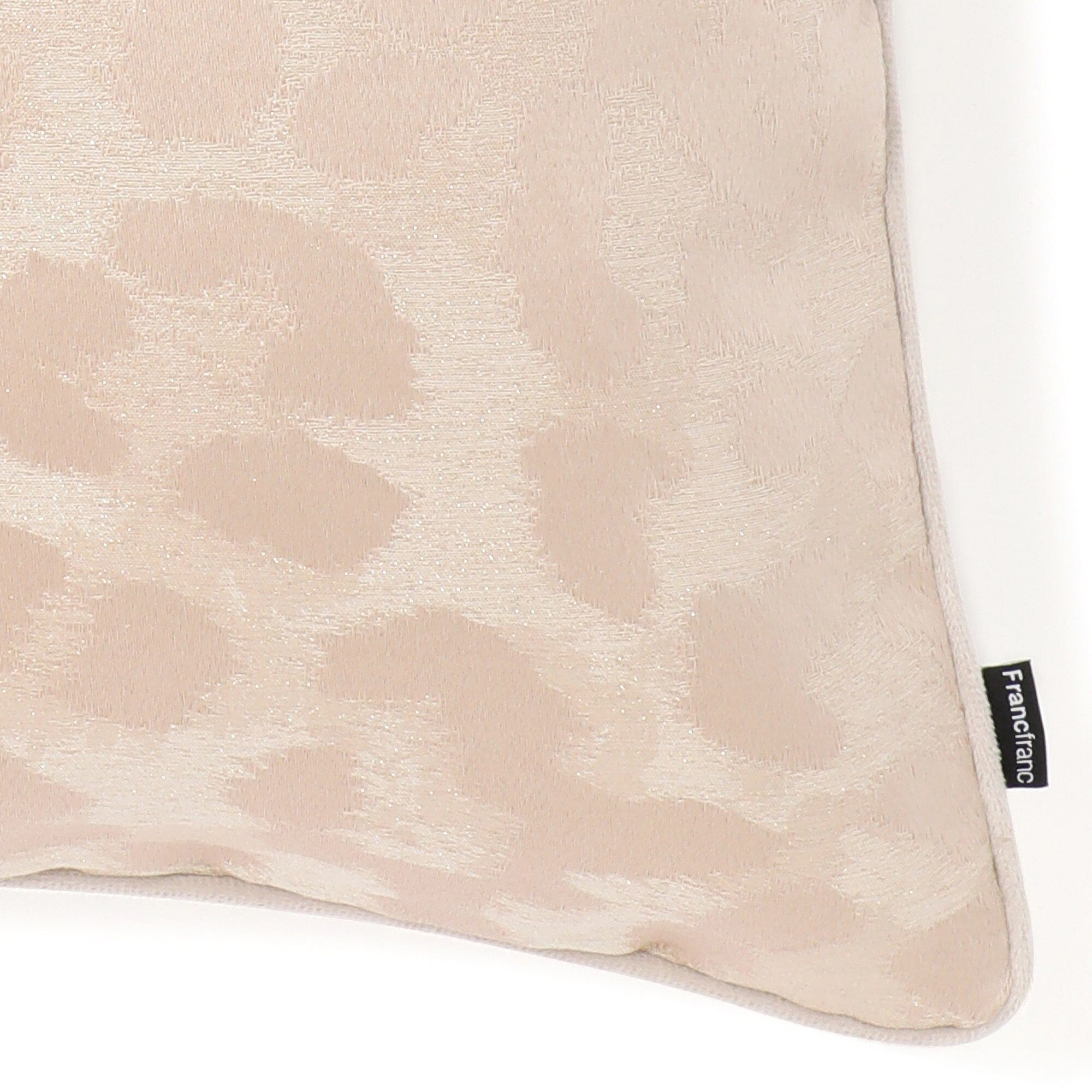 Jq Leopard Cushion Cover 450 X 450  Beige