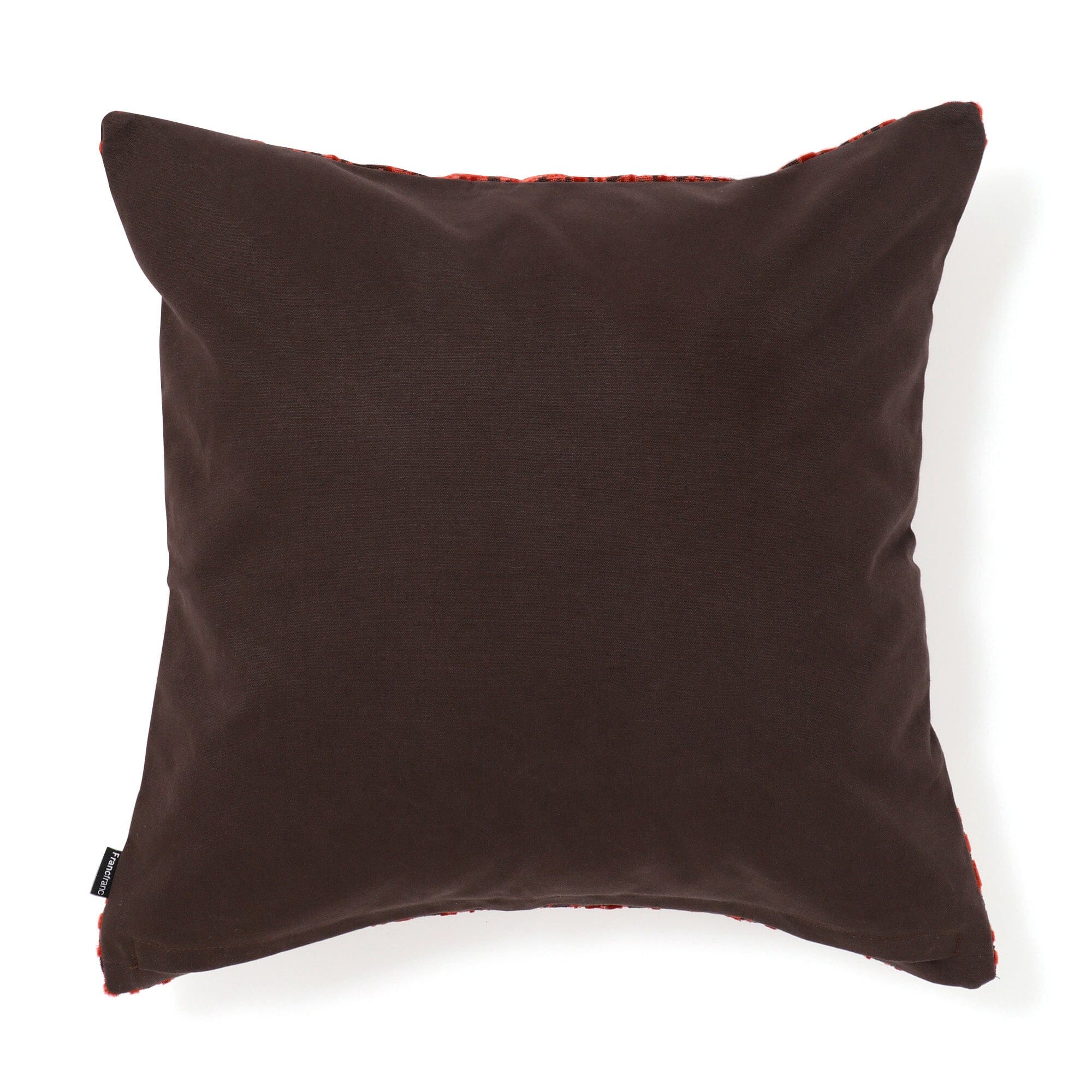 Jq Leopard Cushion Cover 450 X 450  Brown X Orange