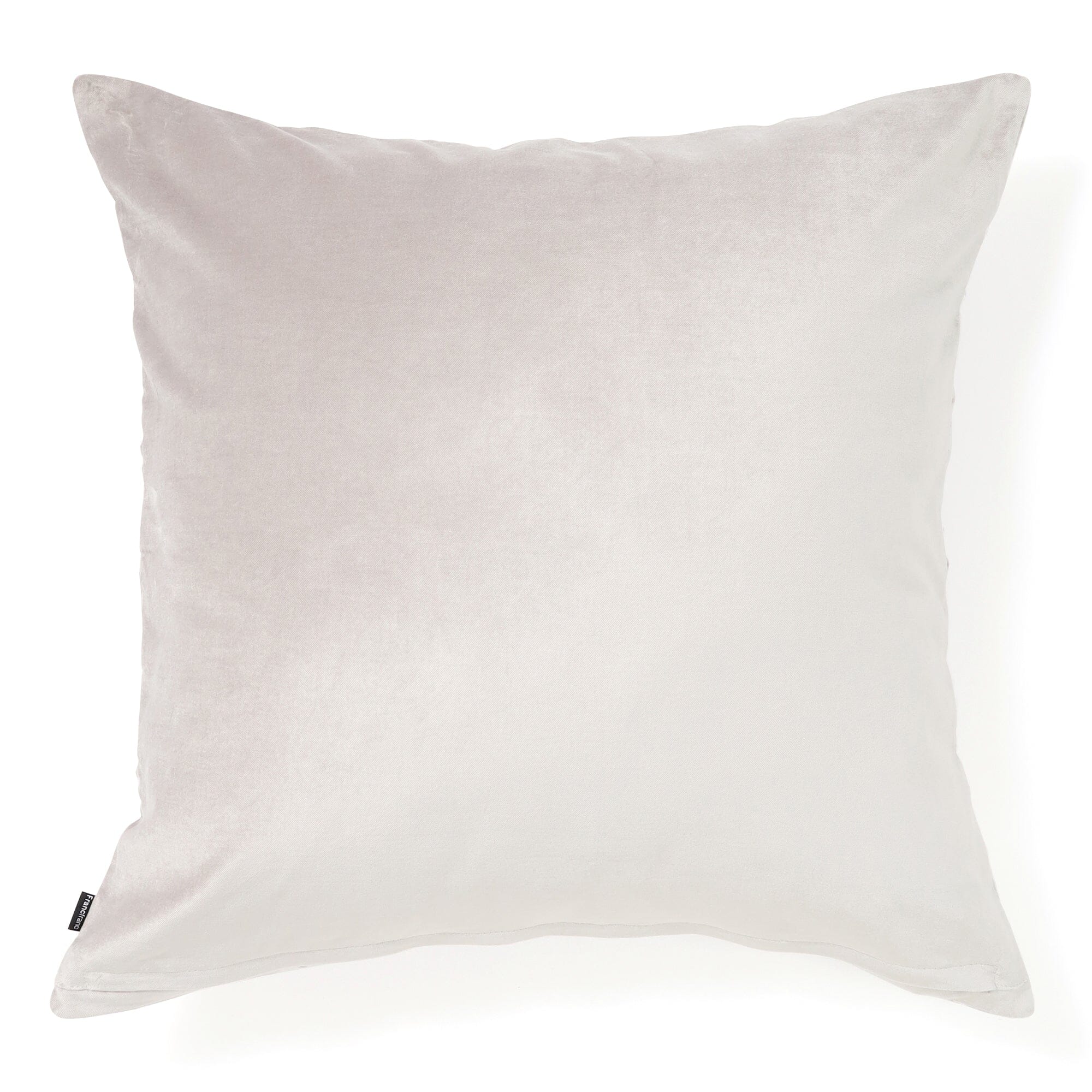 Square Gathered Cushion Cover 600 X 600  Light Gray