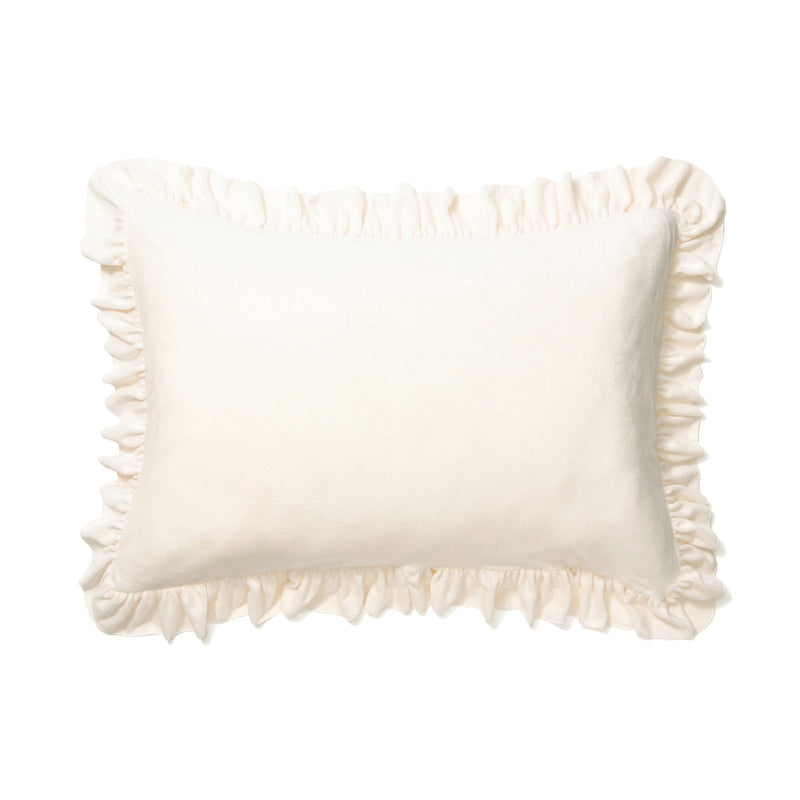 Warmy Argan Oil Frill Pillow Case 700 X 500White