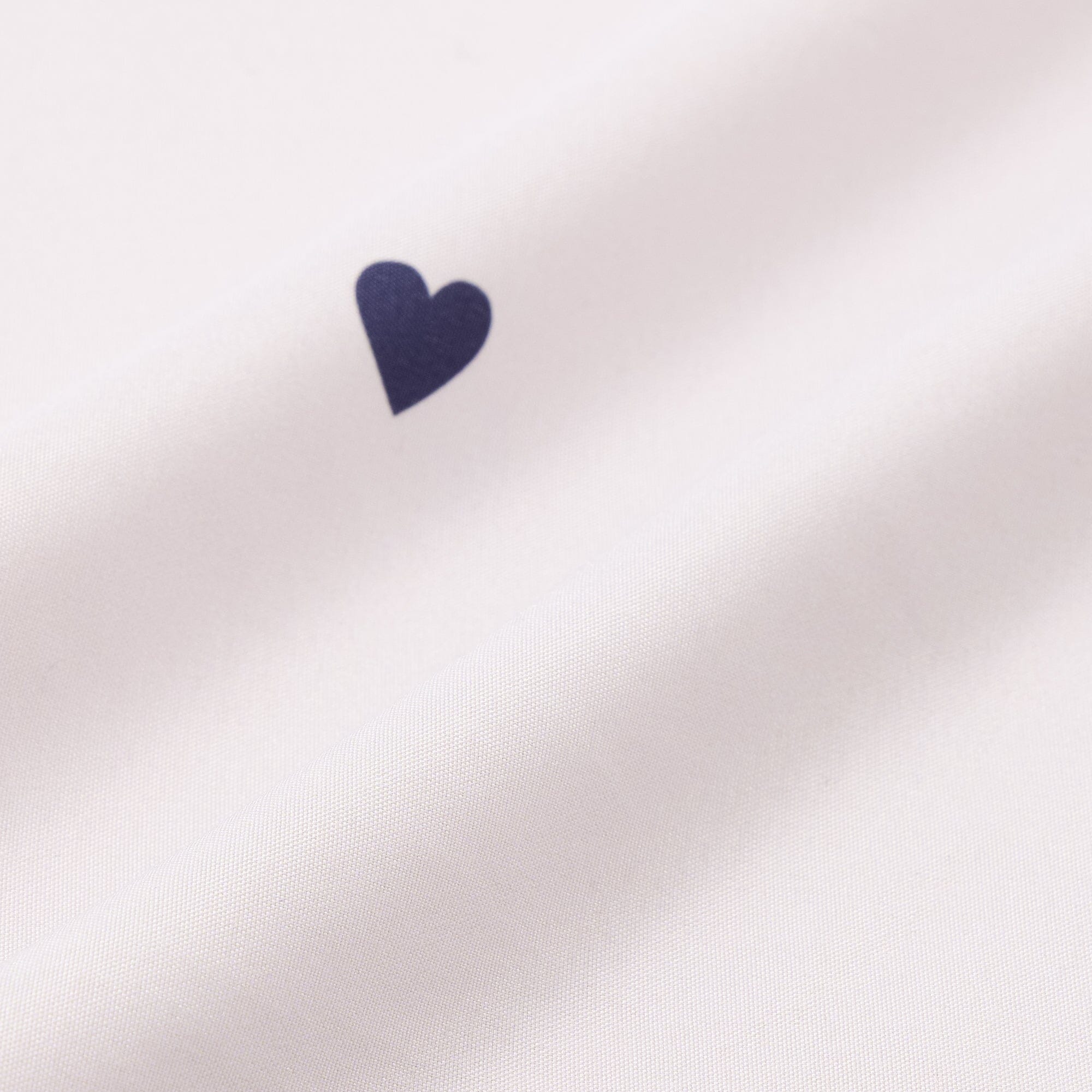Fuwaro Cooling Pillow Cover Heart  Pink X Navy