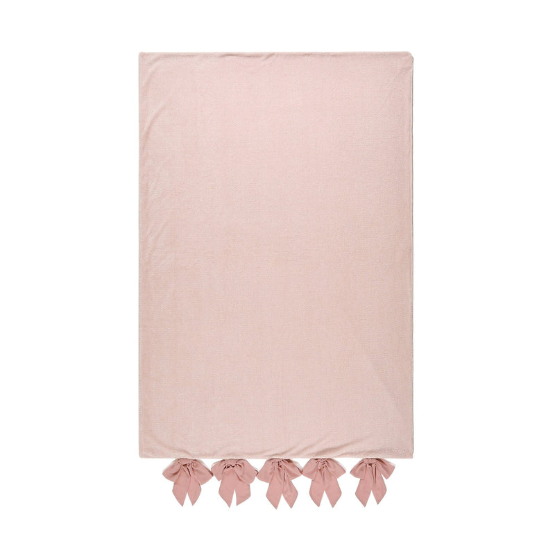 WARMY Fuwamoko Ribbon Comforter Case Double Pink