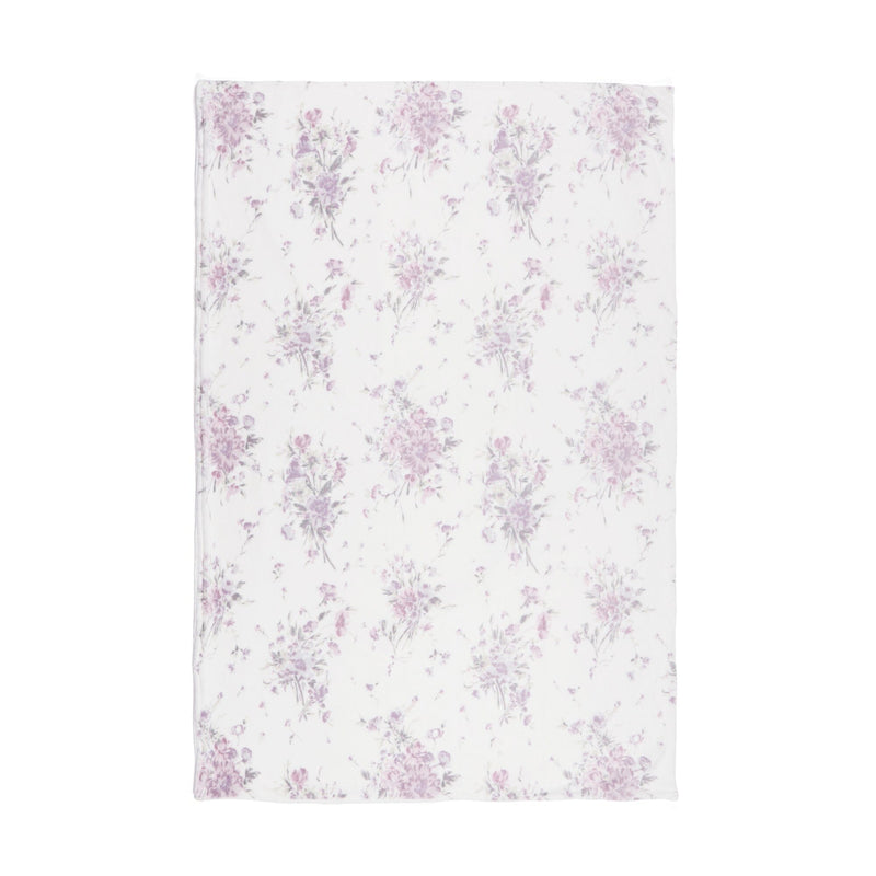 WARMY Botanical Flower Comforter Case Single Pink