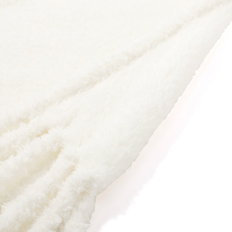 Godis White Throw (Knee Blanket) 1500 X 800 Ivory