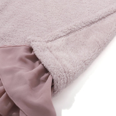 Howamoko Frill Throw (Lap Blanket) 1700 X 1300 Pink