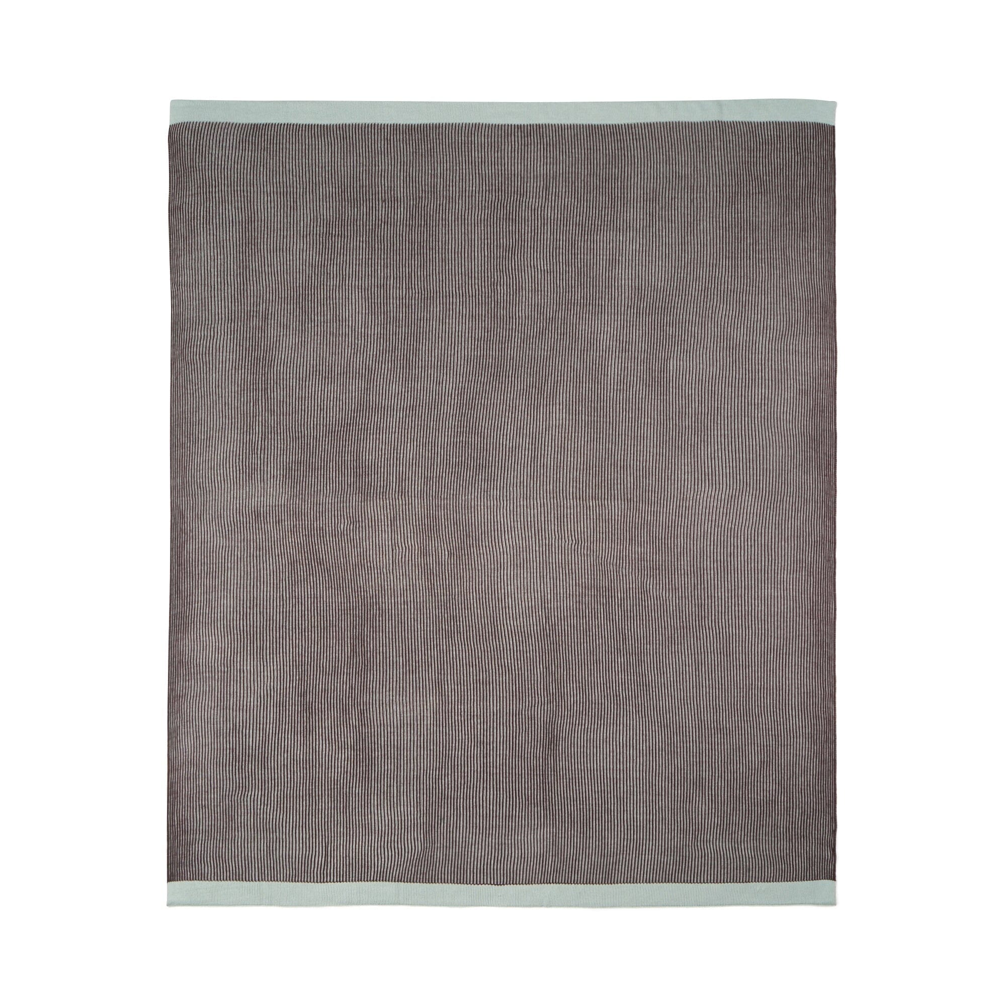 Reversible Knit Throw 1700 X 1300 Mint