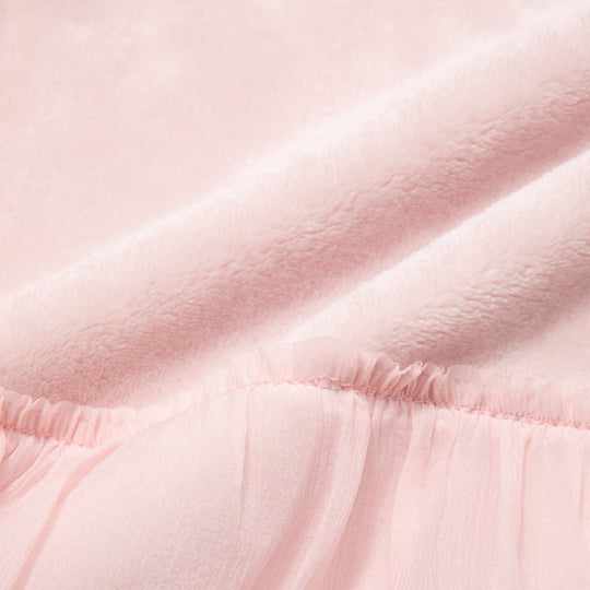 Smooth Frill Throw Medium 1700 X 1300 Pink