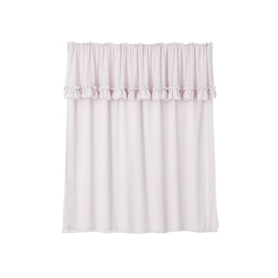 Frill Valance Curtain 1350 x 1000  Light Pink