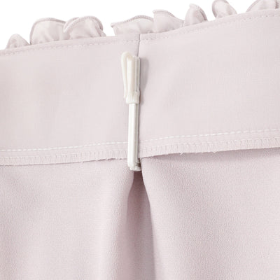 Frill Valance Curtain 1350 x 1000  Light Pink