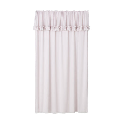 Frill Valance Curtain 2000 x 1000 Light Pink