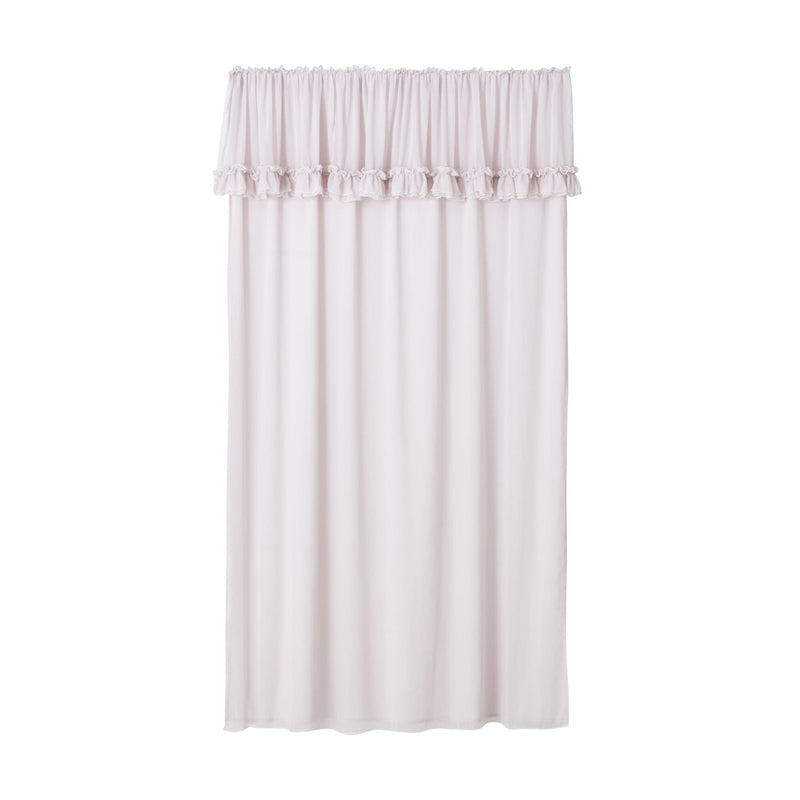 Frill Valance Curtain 2000 x 1000 Light Pink