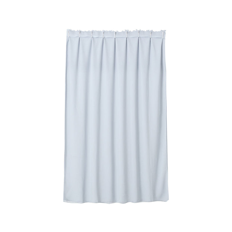 Frill Valance Curtain 1780 x 1000  Light Blue