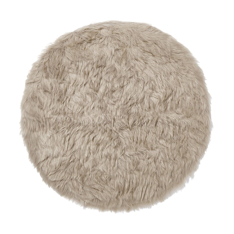 Farmo Round Rug φ1000 Gray