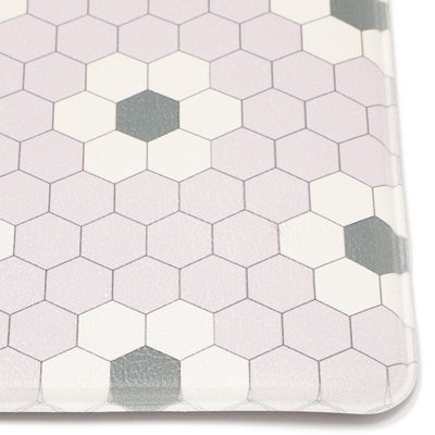 PVC Kitchen Mat Tile Small Pink