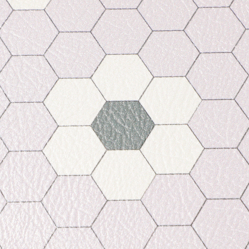 PVC Kitchen Mat Tile Small Pink