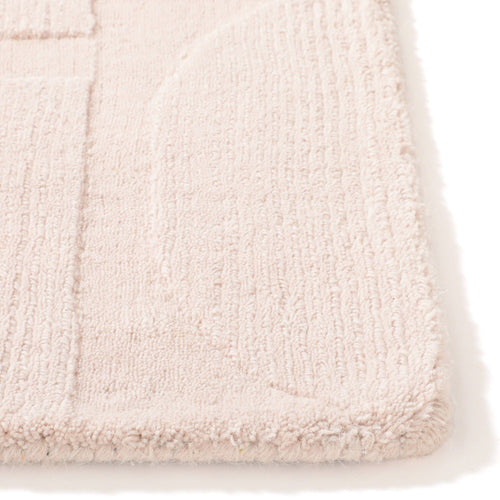 Abstract Wool Rug Medium 2000 X 1400 Medium Pink
