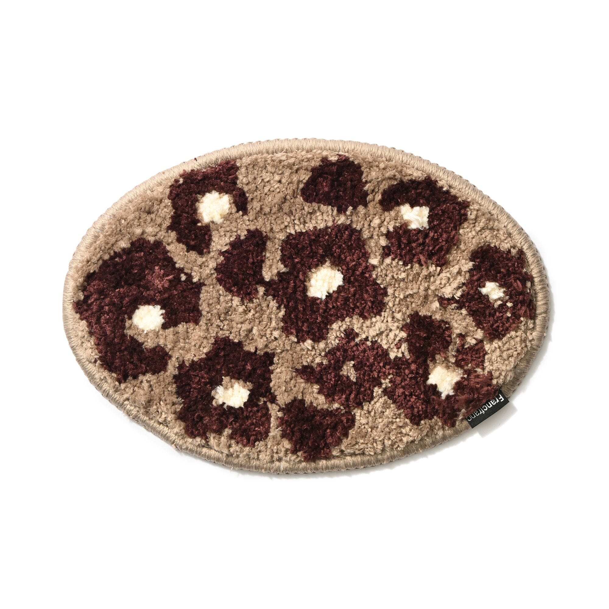 Mini Mat Leopard Brown