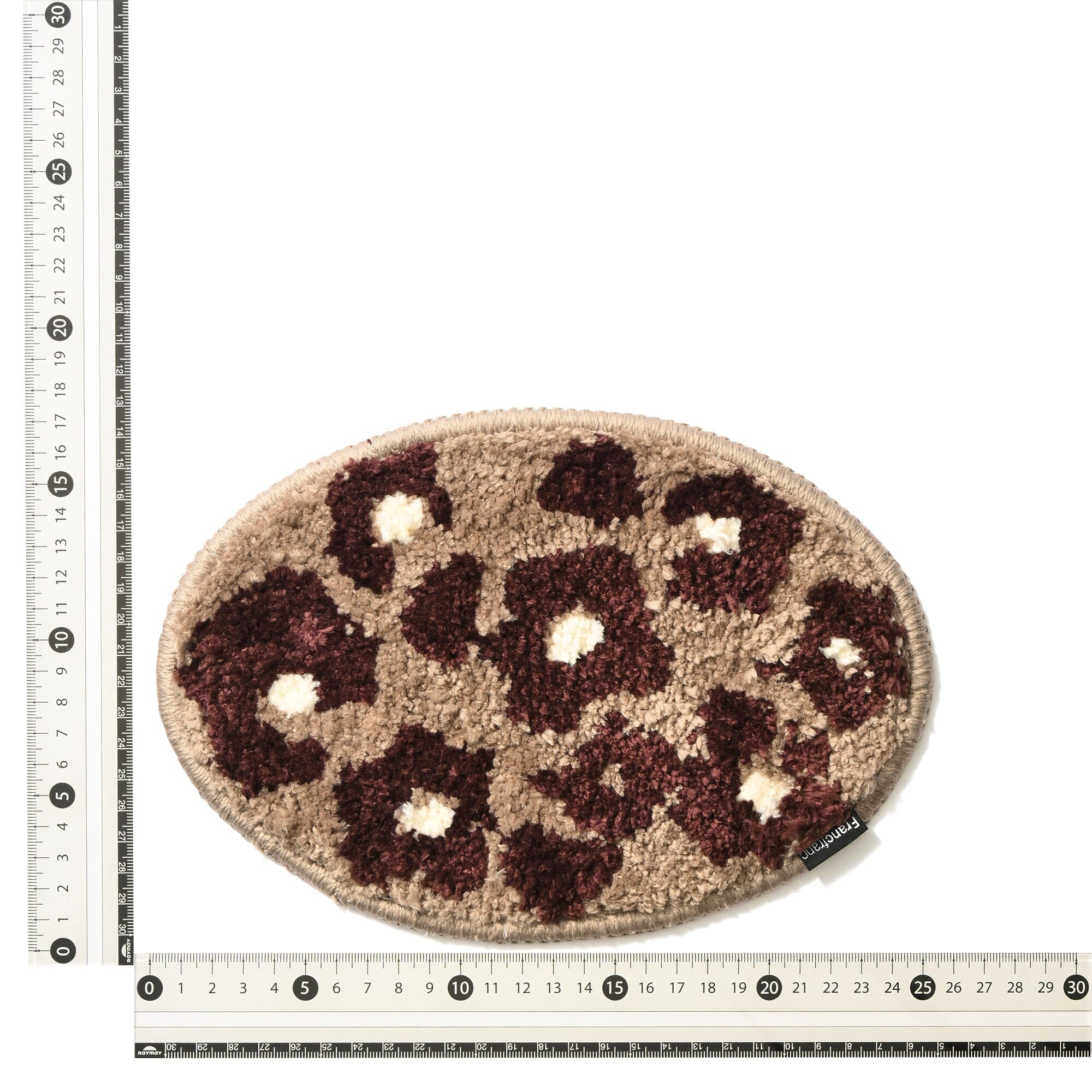 Mini Mat Leopard Brown